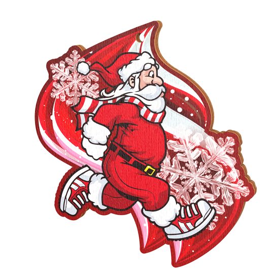 Medalla de Madera Ecológica Pravo Santa Run