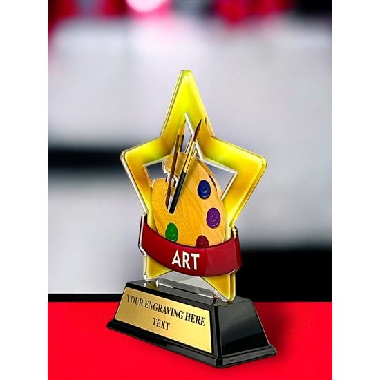 Trofeo Mini Estrella de Arte