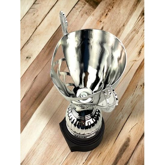 Copa Lamar de plata con láser