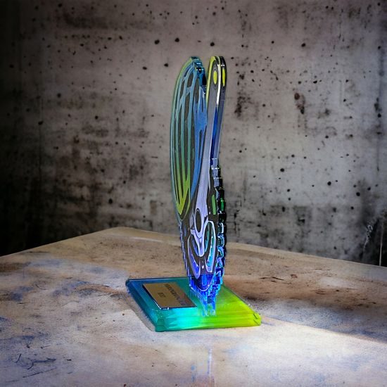 Trofeo Acrílico Cannes para Ciclismo 2