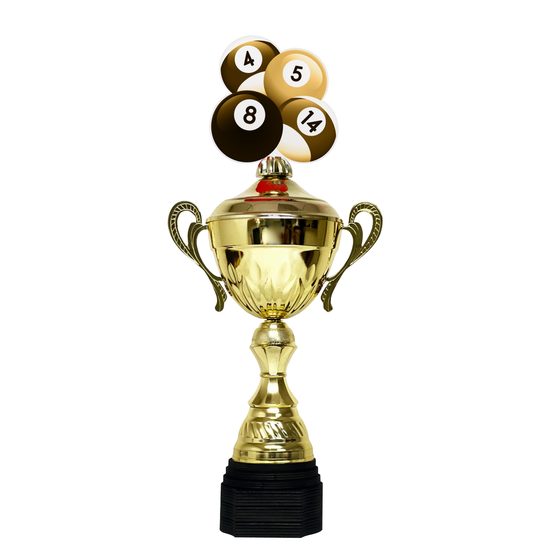 Copa Metálica Minot de Billar Oro