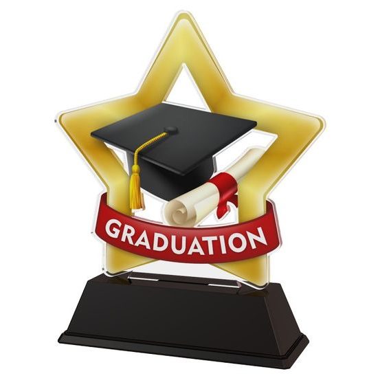 Trofeo Mini Estrella de Graduación