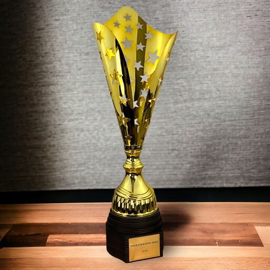 Copa Hays Dorada con Láser