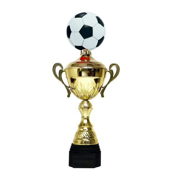 Copa Metálica Minot de Fútbol Oro