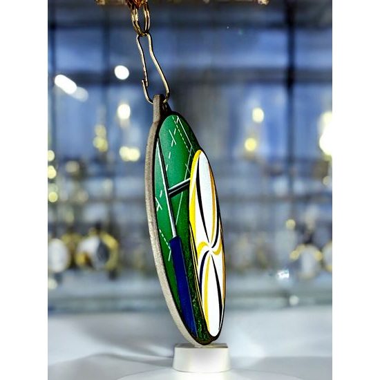 Medalla metálica para Rugby acero inoxidable