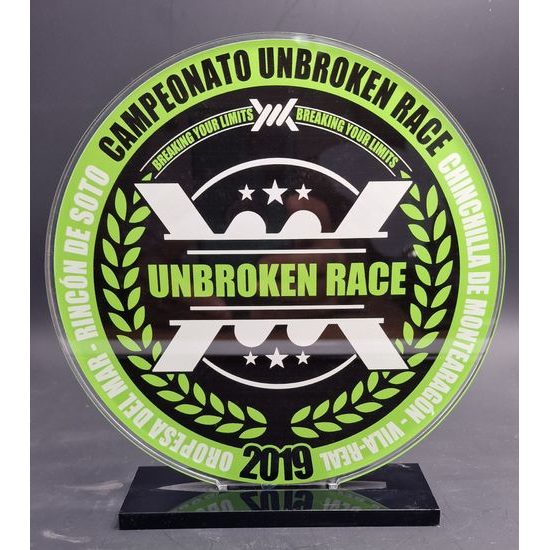 Premio Personalizado de Paisaje Tesla en Acrílico