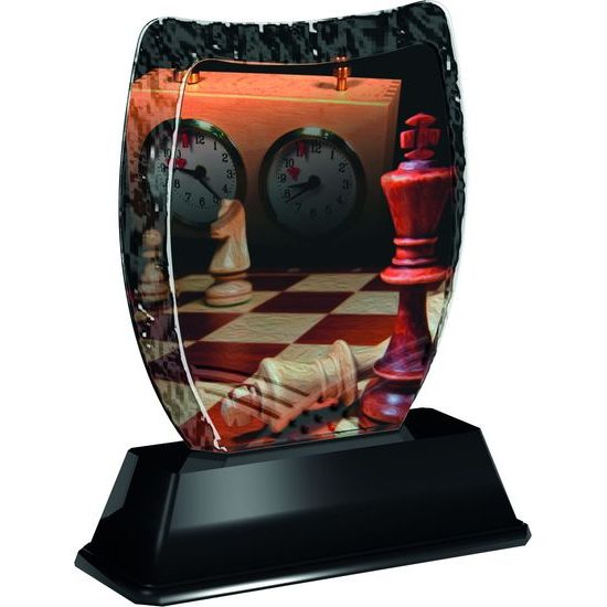Trofeo Acrílico Iceberg para Ajedrez