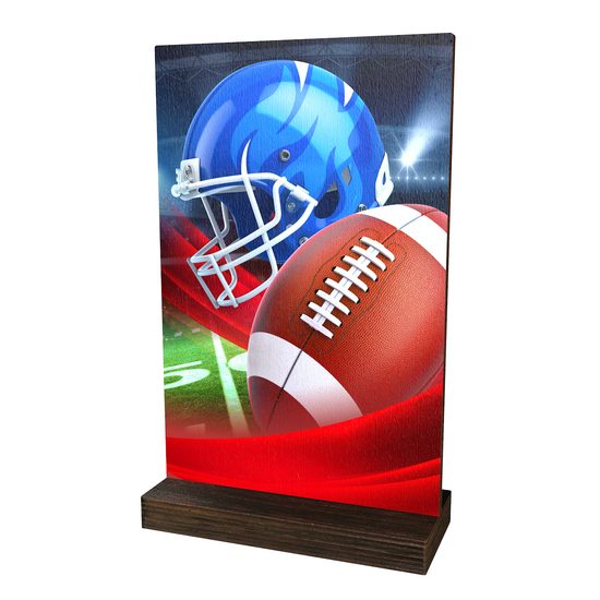 Trofeo Sherwood de Madera Ecológico para Fútbol Americano