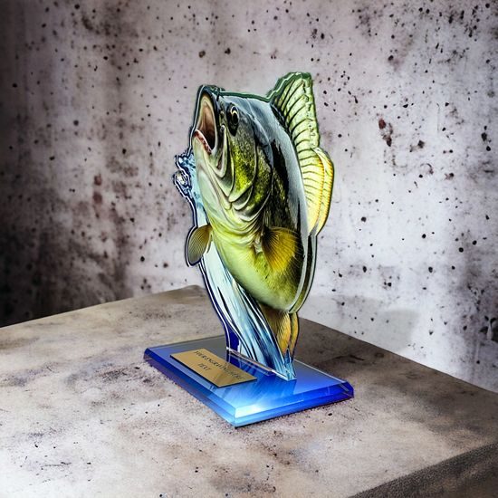 Trofeo Acrílico Cannes para Pesca 3