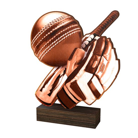 Trofeo de Madera Real Sierra para Cricket - Clásico