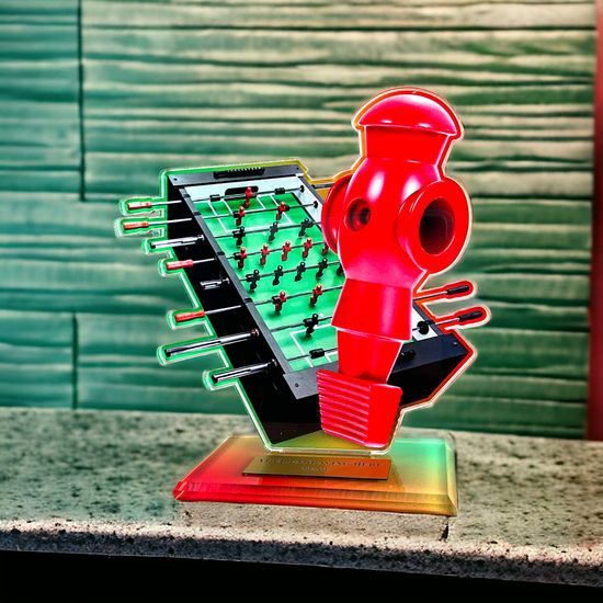 Trofeo Acrílico Cannes para Futbolito