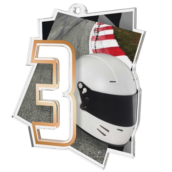 Medalla de Deportes Motorizados Número 3