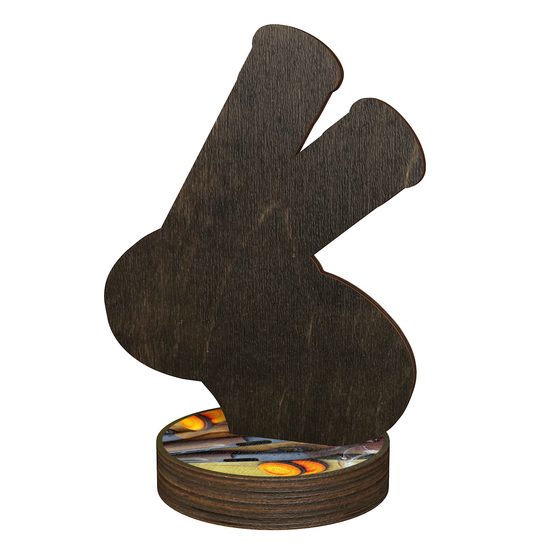 Trofeo Grove de Madera Real para Tiro al Plato