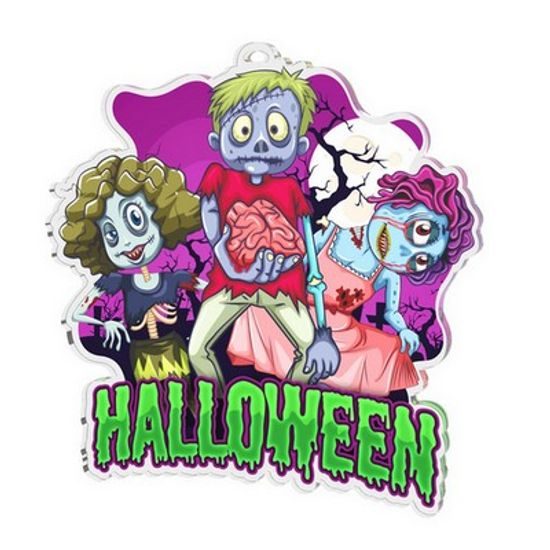 Medalla de Monstruos de Halloween