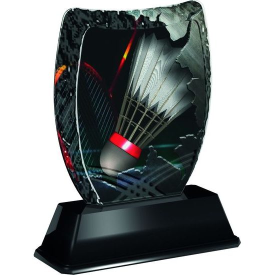 Trofeo Acrílico Iceberg para Bádminton
