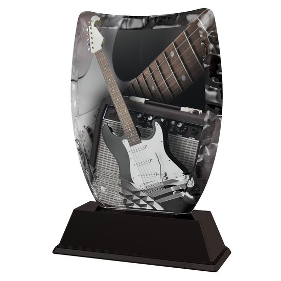 Trofeo Acrílico Iceberg para Guitarra