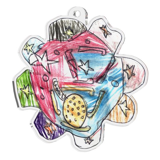 Medalla de Acrílico Personalizada para Niños