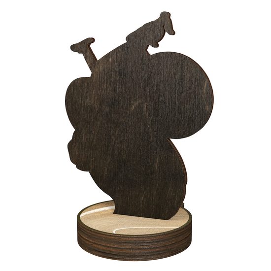 Trofeo Grove de Madera Real para Ciclismo