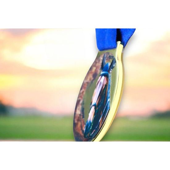 Medalla Sacul Textura de Caballo Impresión 3D a Color