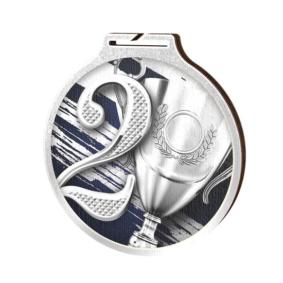 Medalla Habitat de Madera Ecológica Segundo Lugar Plata