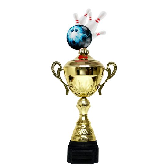 Copa Metálica Minot de Boliche Oro