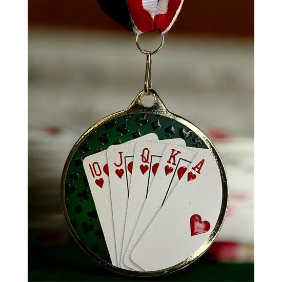 Medalla Barnet con Textura e Impresión 3D MaxMedal para Cartas