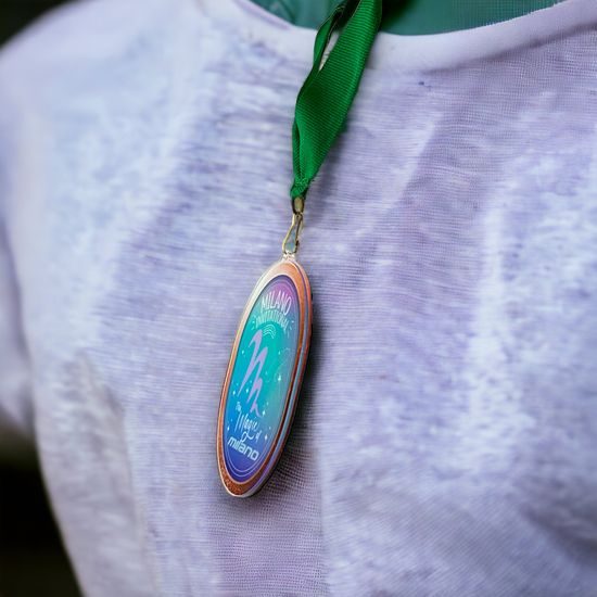 Medalla Personalizada de Acrílico Bronte