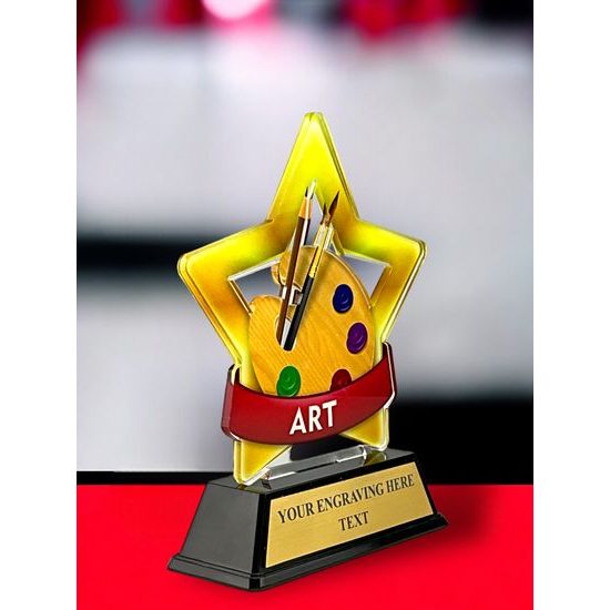 Trofeo Mini Estrella de Arte