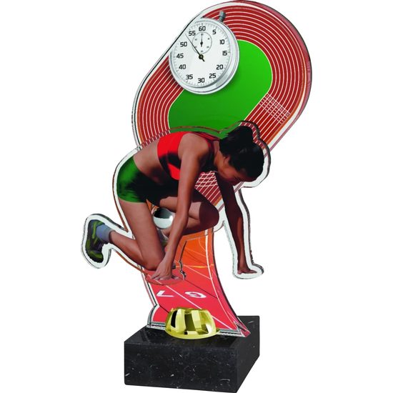 Trofeo Viena de Acrílico para Atleta Femenina