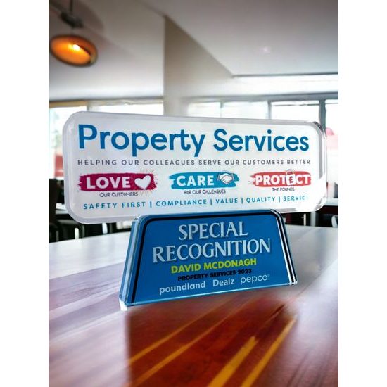 Premio Personalizado Carrizo de Acrílico