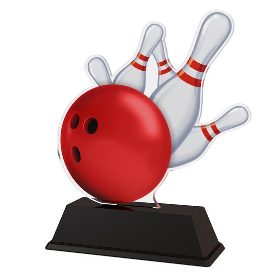 Trofeo Acrílico Berlín de Boliche