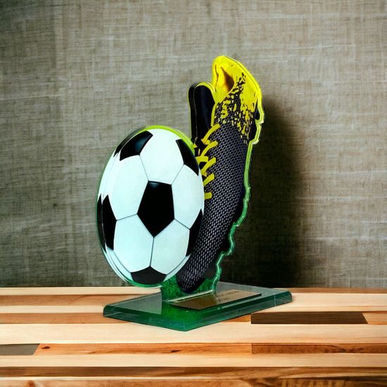 Trofeo Acrílico Cannes para Fútbol Soccer