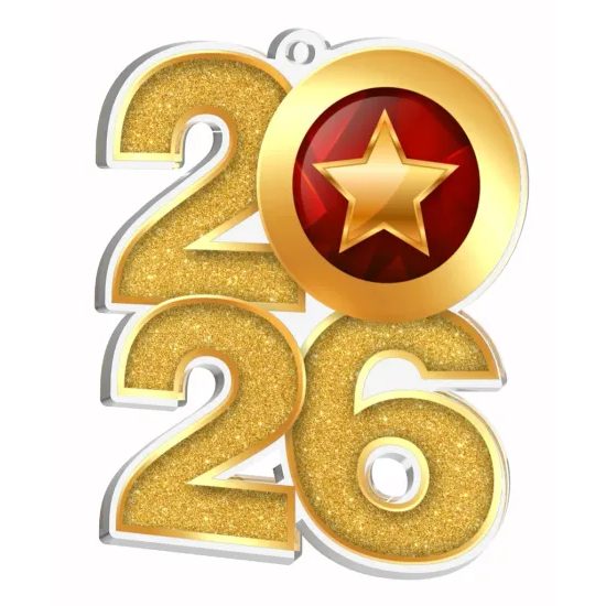 Medalla de Acrílico Star 2026