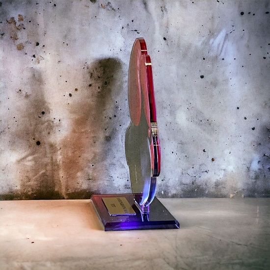 Trofeo Acrílico Cannes de Boxeo