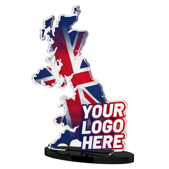 Premio de Acrílico Personalizado con Contorno del Estado de Washington