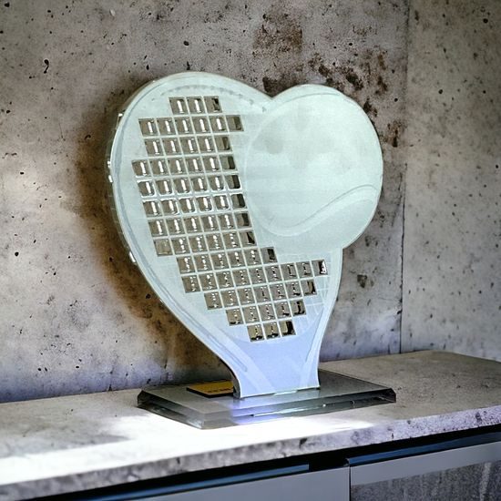 Trofeo Acrílico Cannes de Tenis