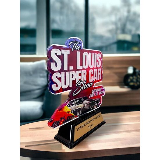 Premio Personalizado con Logo Palmer de Acrílico