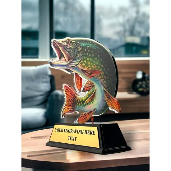 Trofeo Acrílicio Ostrava para Pesca