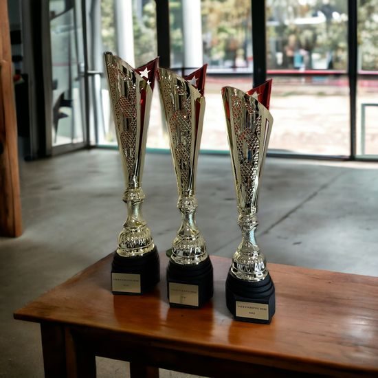 Copa Láser Nero Oro y Estrella Roja