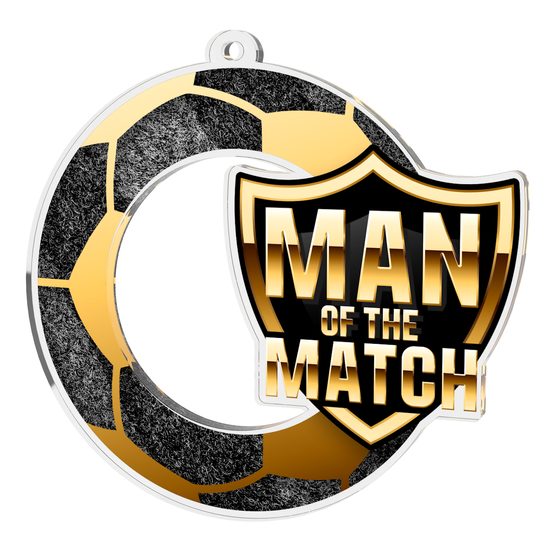 Medalla de Escudo Jugador del Partido de Fútbol