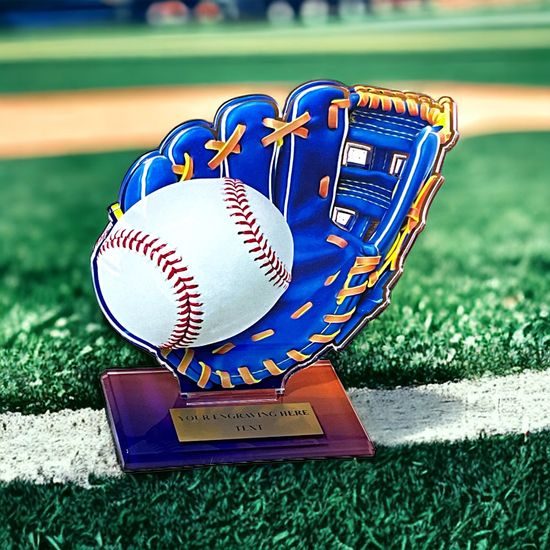 Trofeo Acrílico Cannes de Béisbol