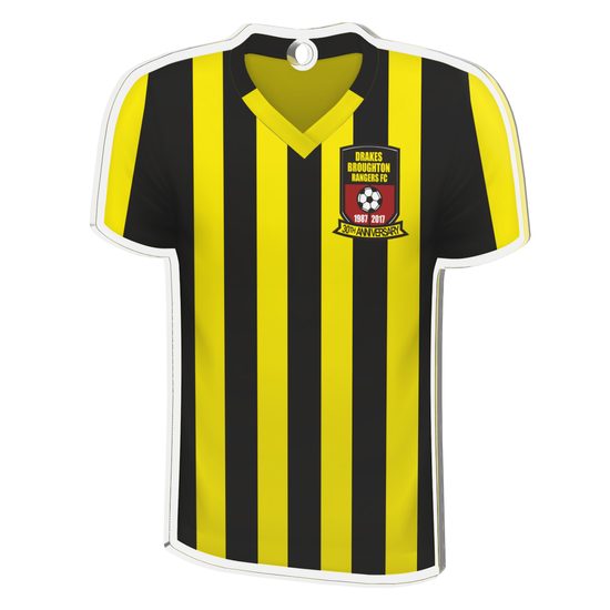 Medalla Personalizada de Camiseta de Fútbol en Acrílico