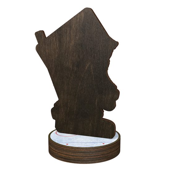 Trofeo Grove de Madera Real para Hockey sobre Hielo