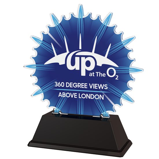 Premio de Acrílico Personalizado Edison Structure