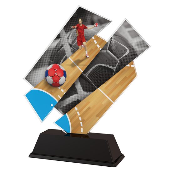 Trofeo Acrílico París para Balonmano