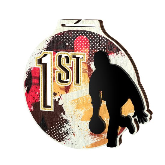 Medalla Highgrove Fusion para Boliche Oro - 1er Lugar