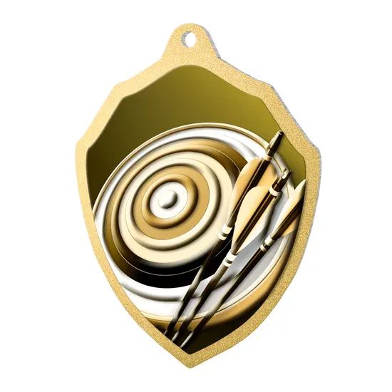 Medalla Clásica de Tiro con Arco Molten de Acero Inoxidable Fundido