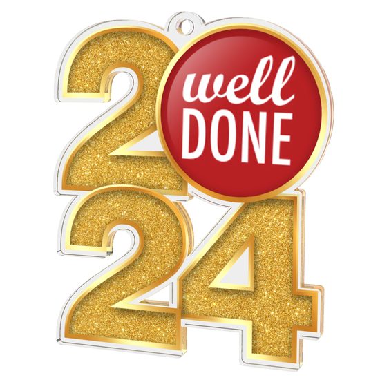 Medalla de Acrílico Well Done 2024