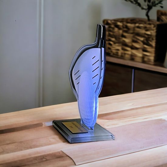 Trofeo Acrílico Cannes de Golf