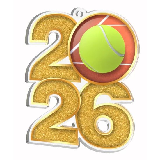 Medalla de Acrílico para Tenis 2026